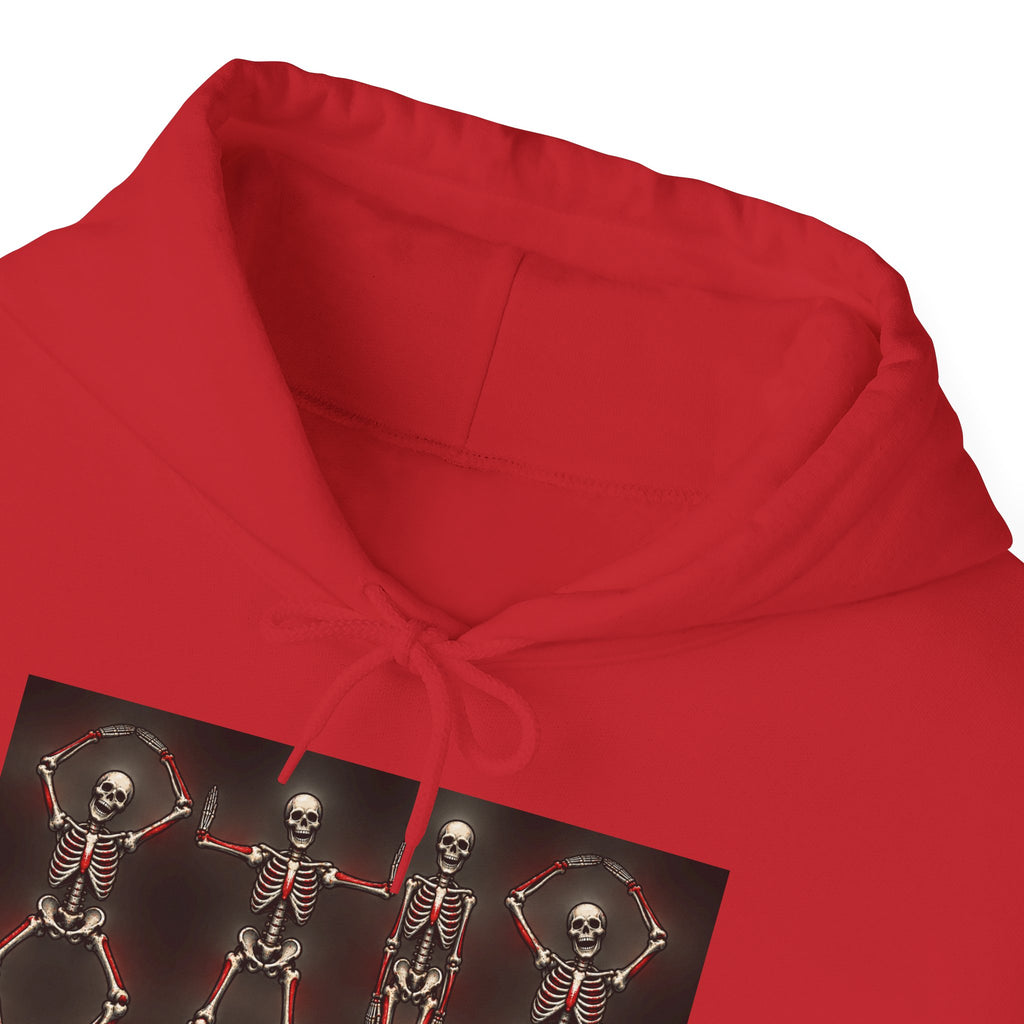 Go Bucks Hoodie — Vintage Red Deer Antlers Graphic Hooded Sweatshirt