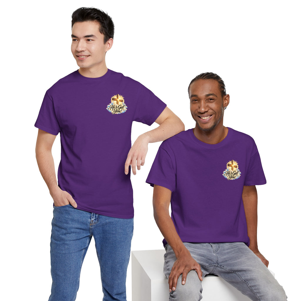 Don't Overthink It He's Got You Tee — Christian Cross Inspirational T‑Shirt