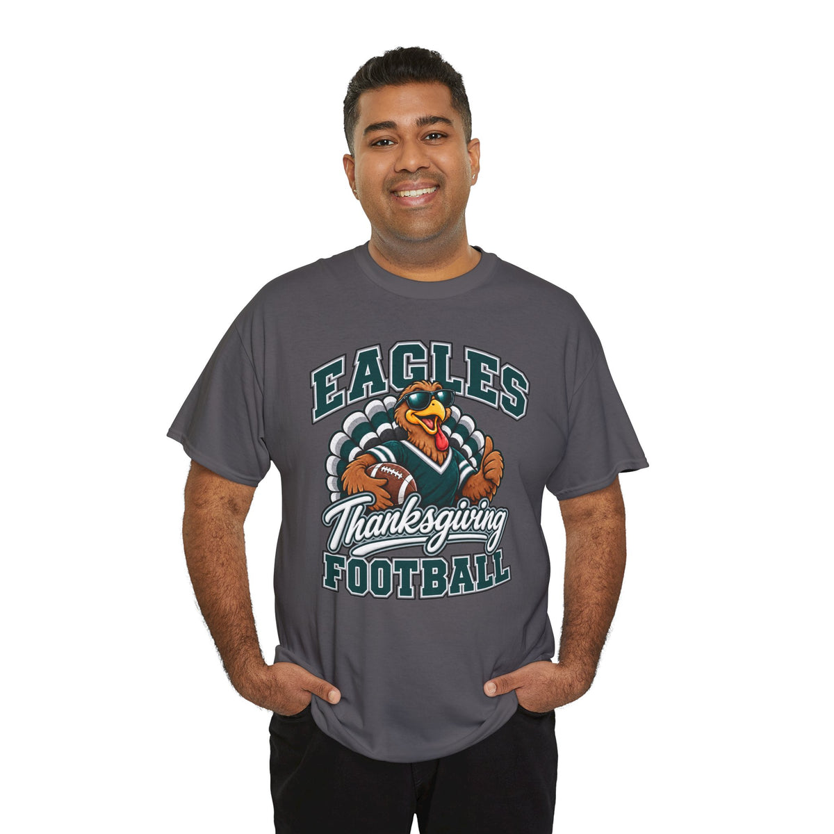 Eagles Thanksgiving Football Tee
