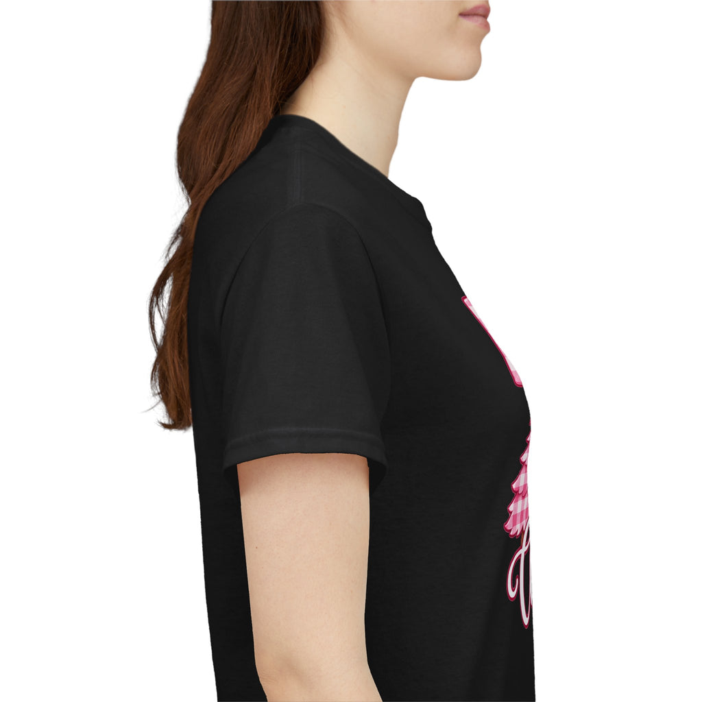 Merry Christmas Pink Christmas Tree T-Shirt