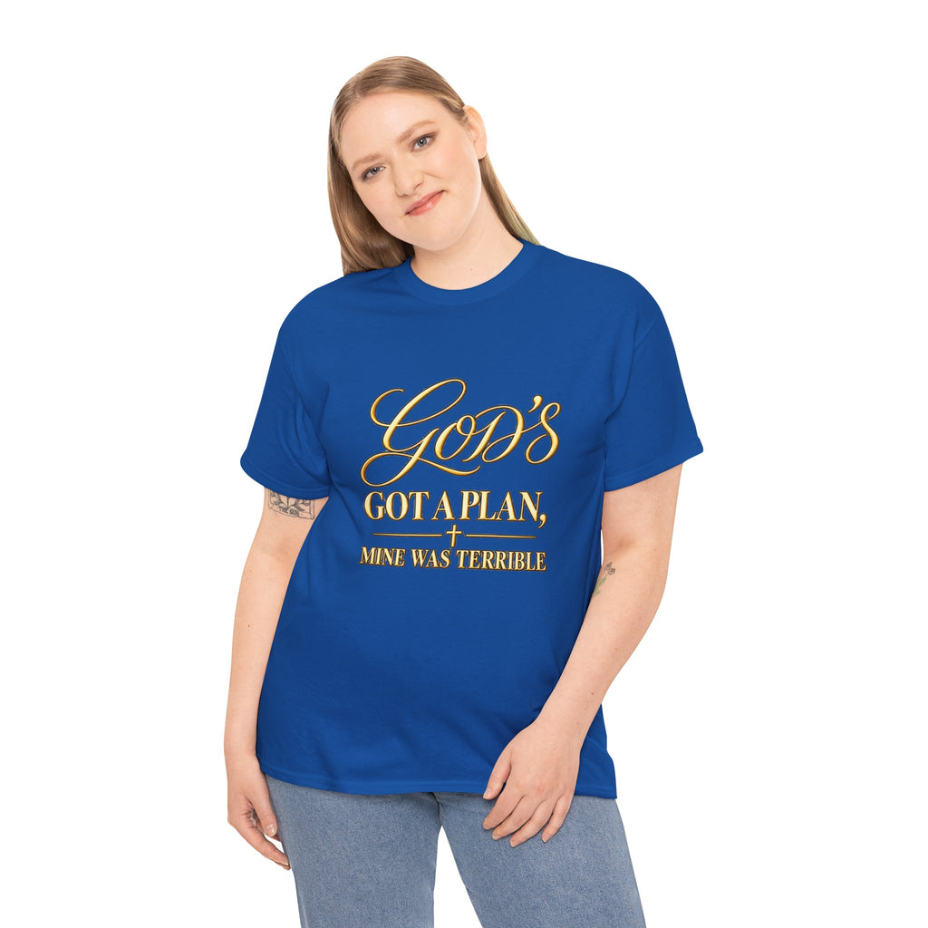 God's Got a Plan T‑Shirt — Inspirational Christian Faith Tee
