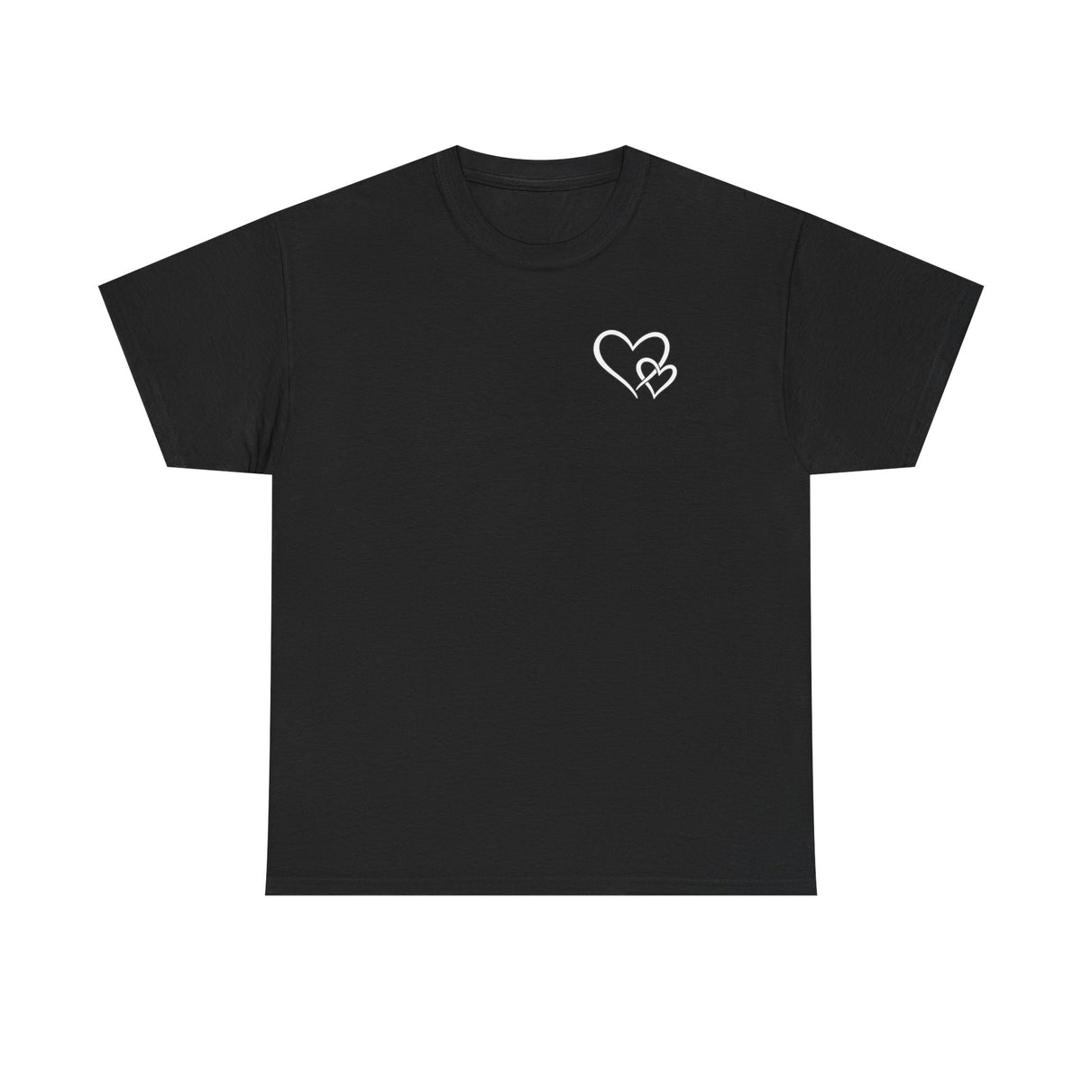 Inspirational Heart T-Shirt – "To the Person Behind Me: You Are Amazing, Beautiful and Enough" Motivational Tee