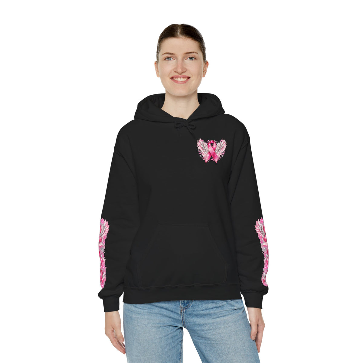 Pink Ribbon Breast Cancer Awareness Hoodie