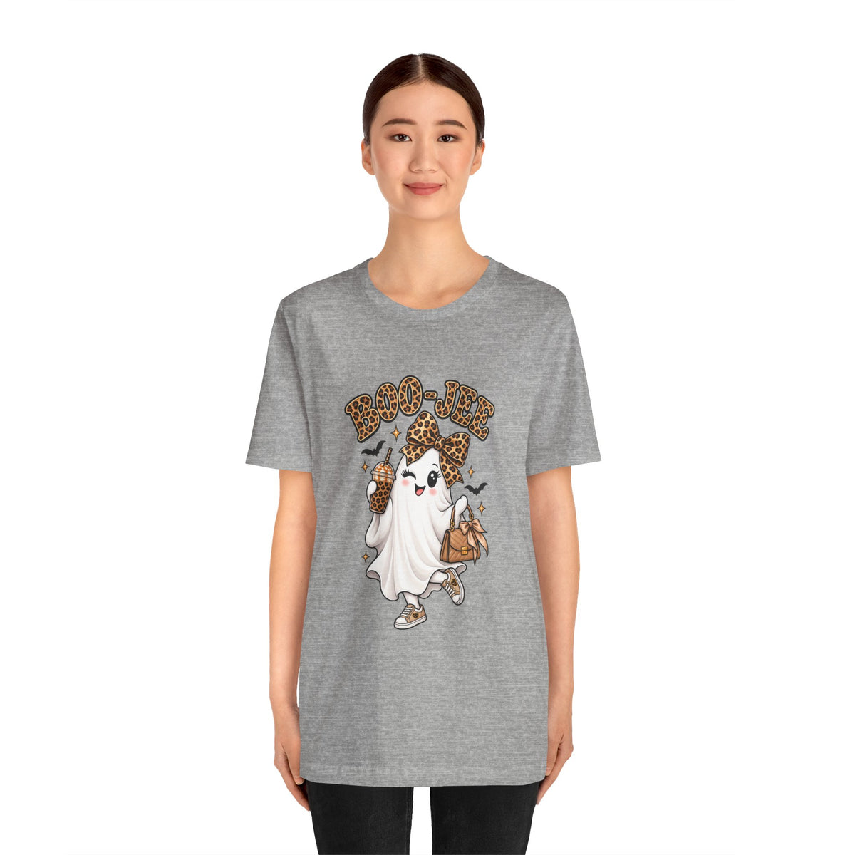 Boo-Jee Leopard Ghost Tee