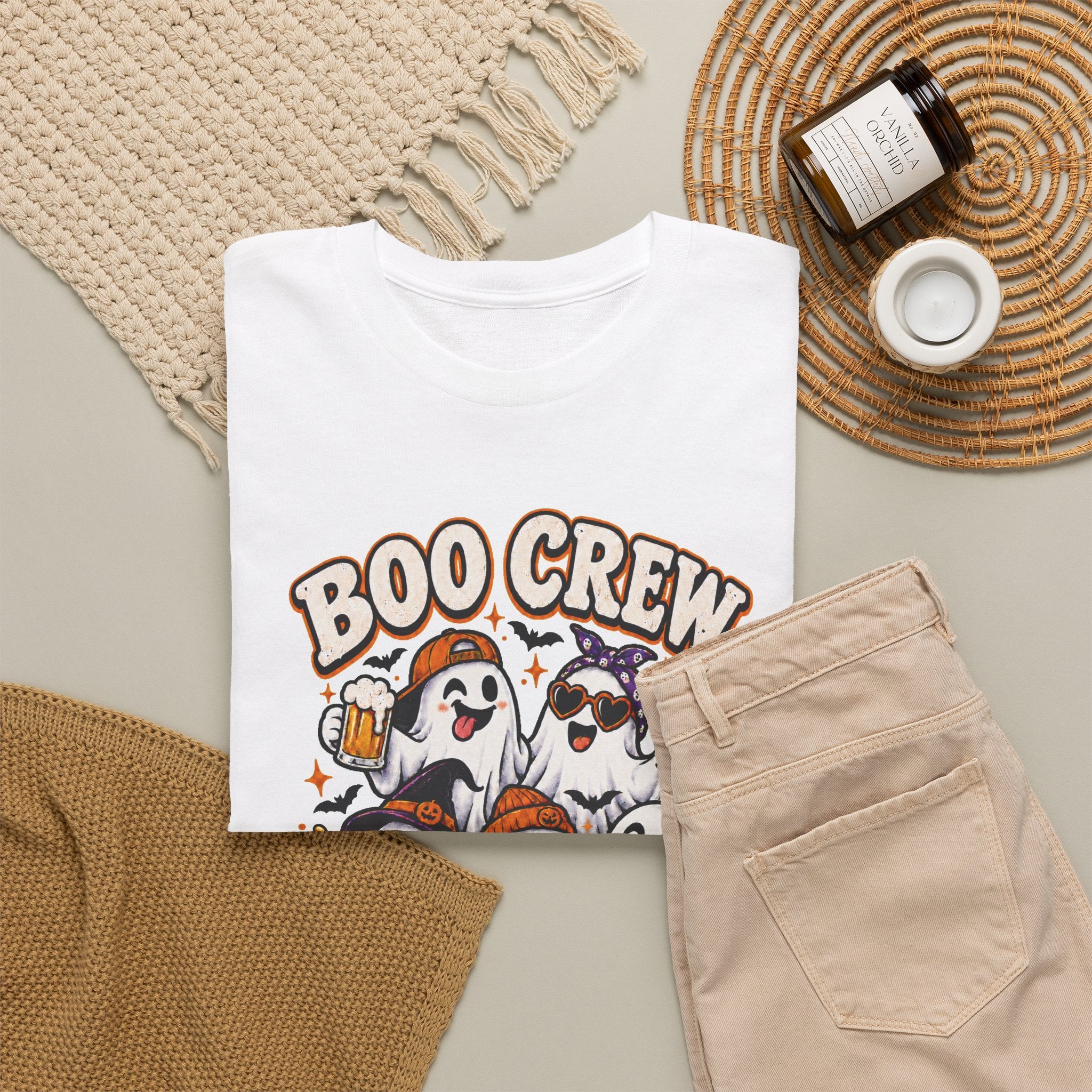 Boo Crew Halloween T-Shirt – "Most Likely To Be 100% That Witch" Ghosts Tee