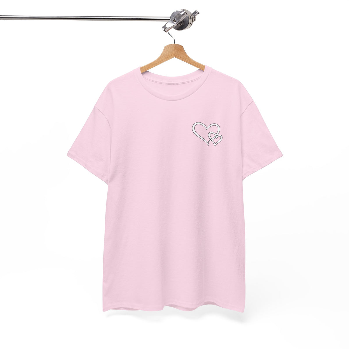 Inspirational Heart T-Shirt – "To the Person Behind Me: You Are Amazing, Beautiful and Enough" Motivational Tee