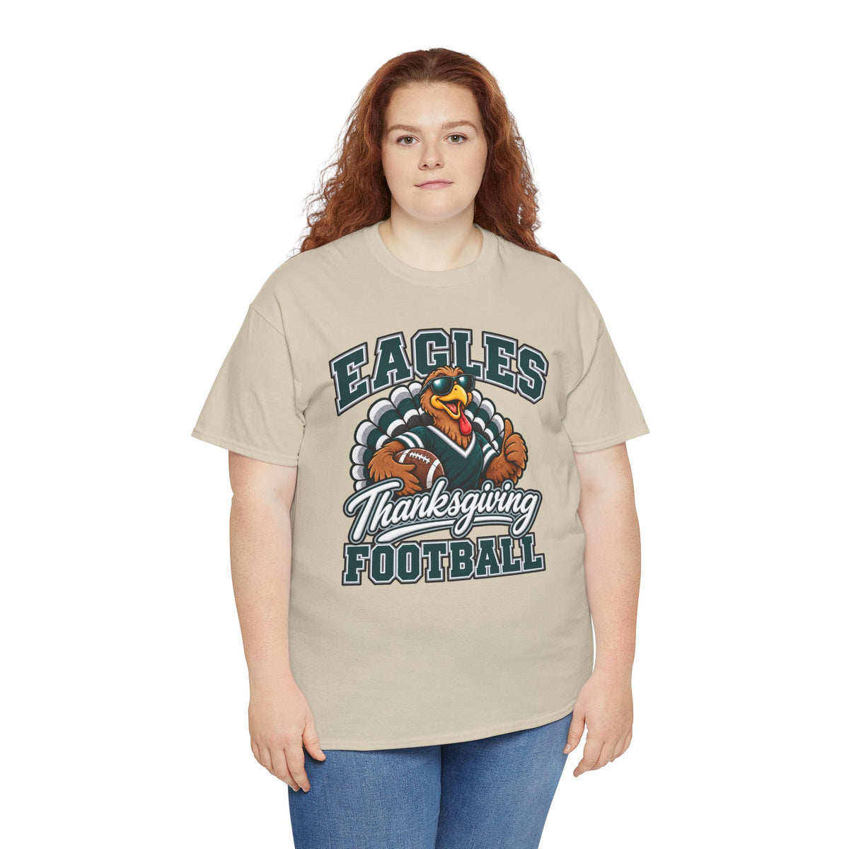 Eagles Thanksgiving Football Tee