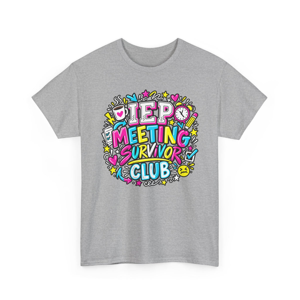 Video Meeting Survivor Club T-Shirt — Funny Remote Work Tee