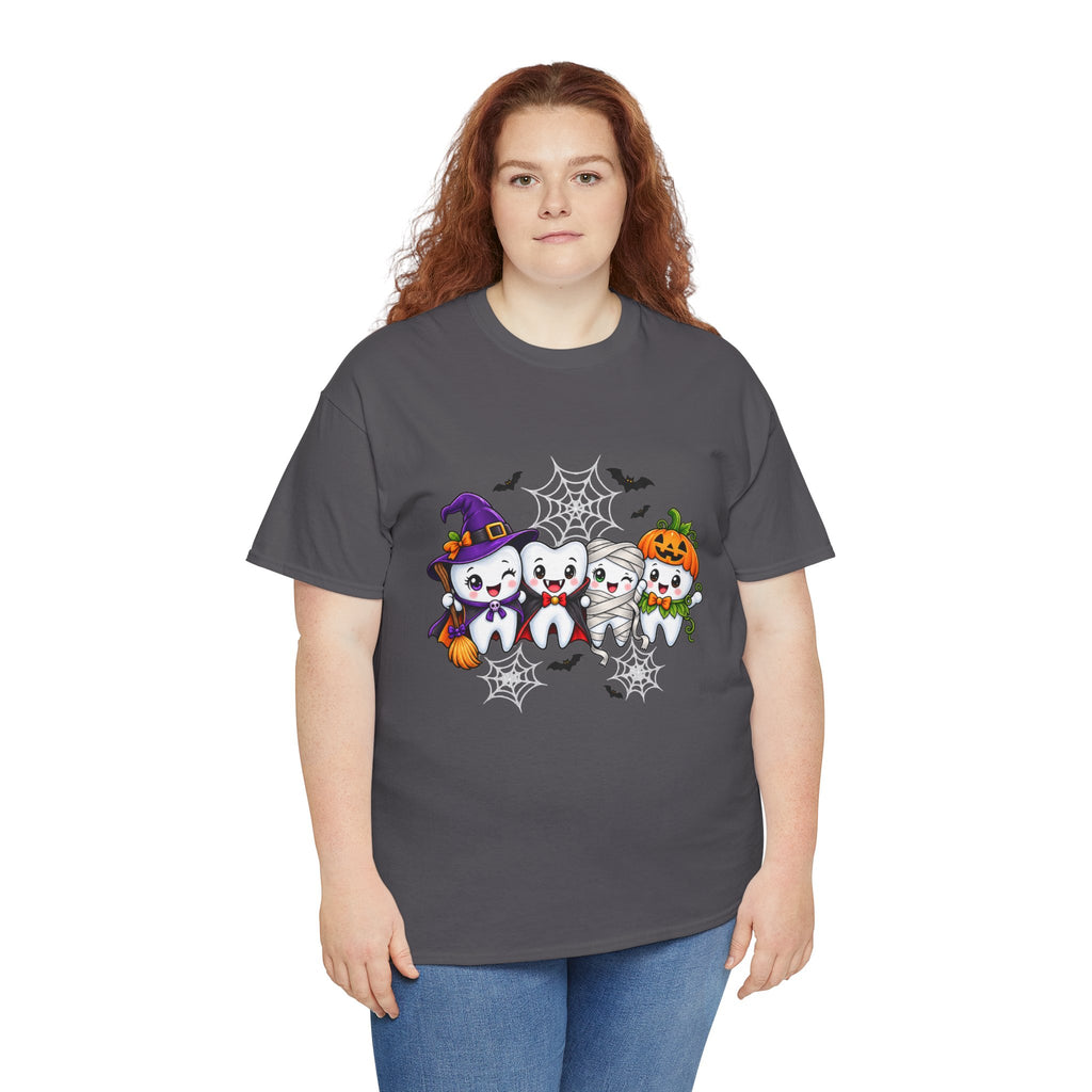 Halloween Teeth T-Shirt | Cute Dental Costume Graphic
