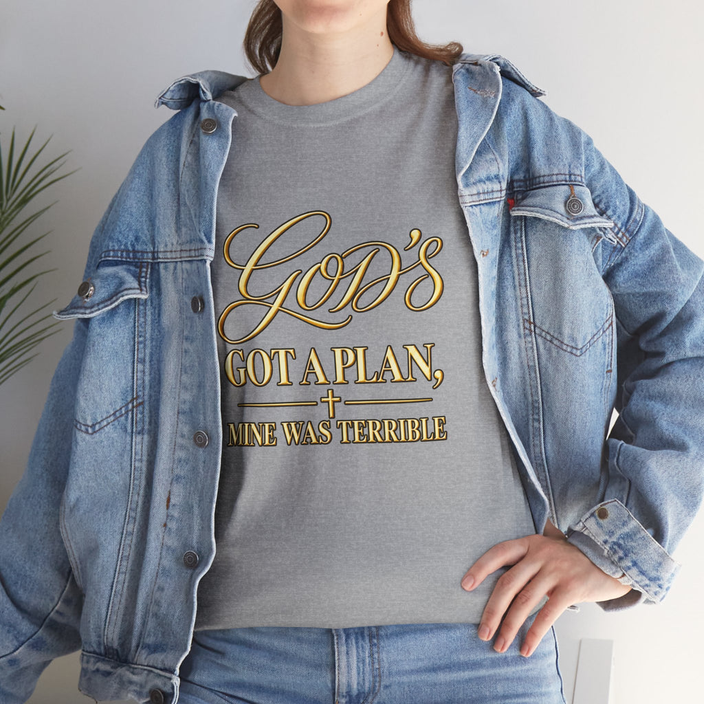 God's Got a Plan T‑Shirt — Inspirational Christian Faith Tee