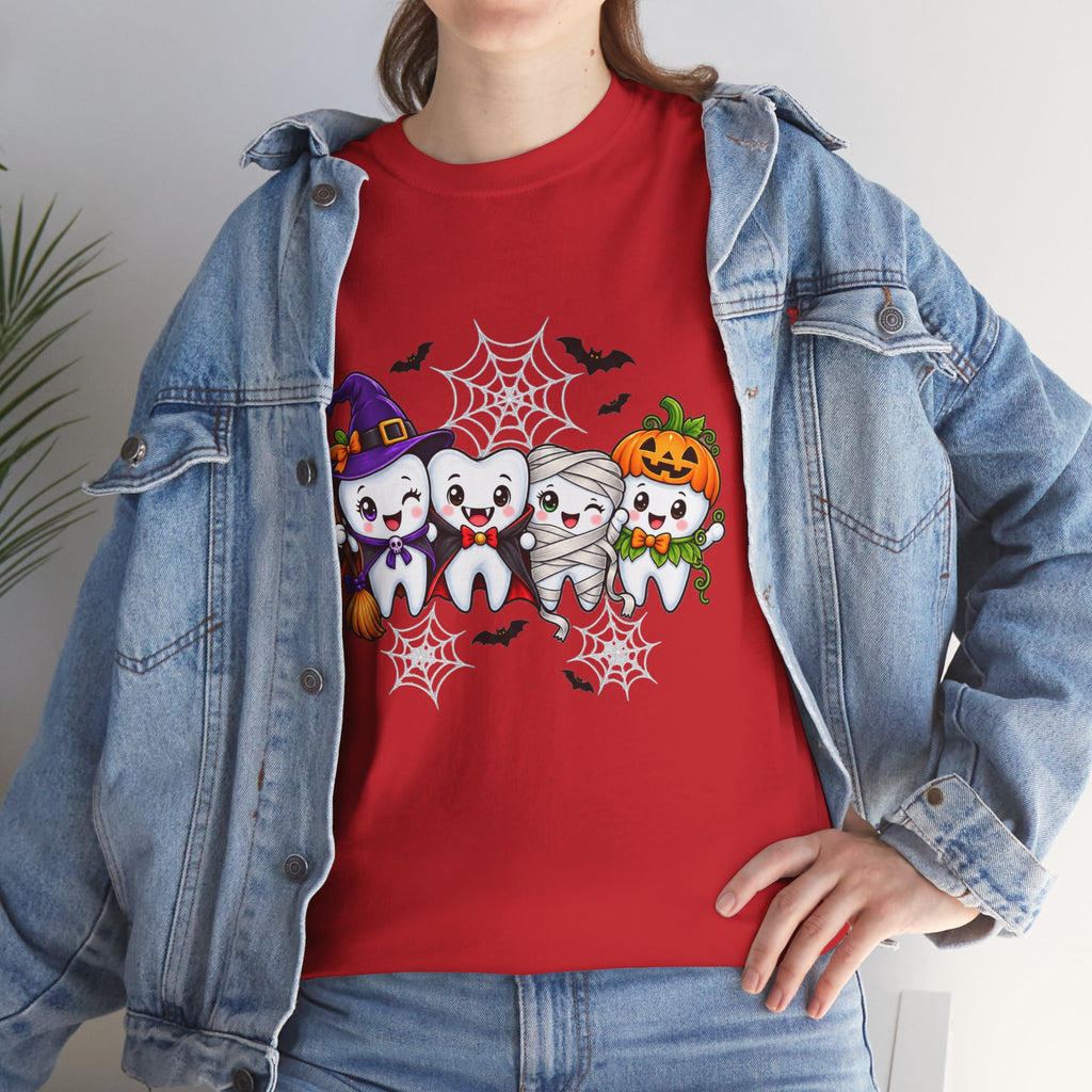 Halloween Teeth T-Shirt | Cute Dental Costume Graphic