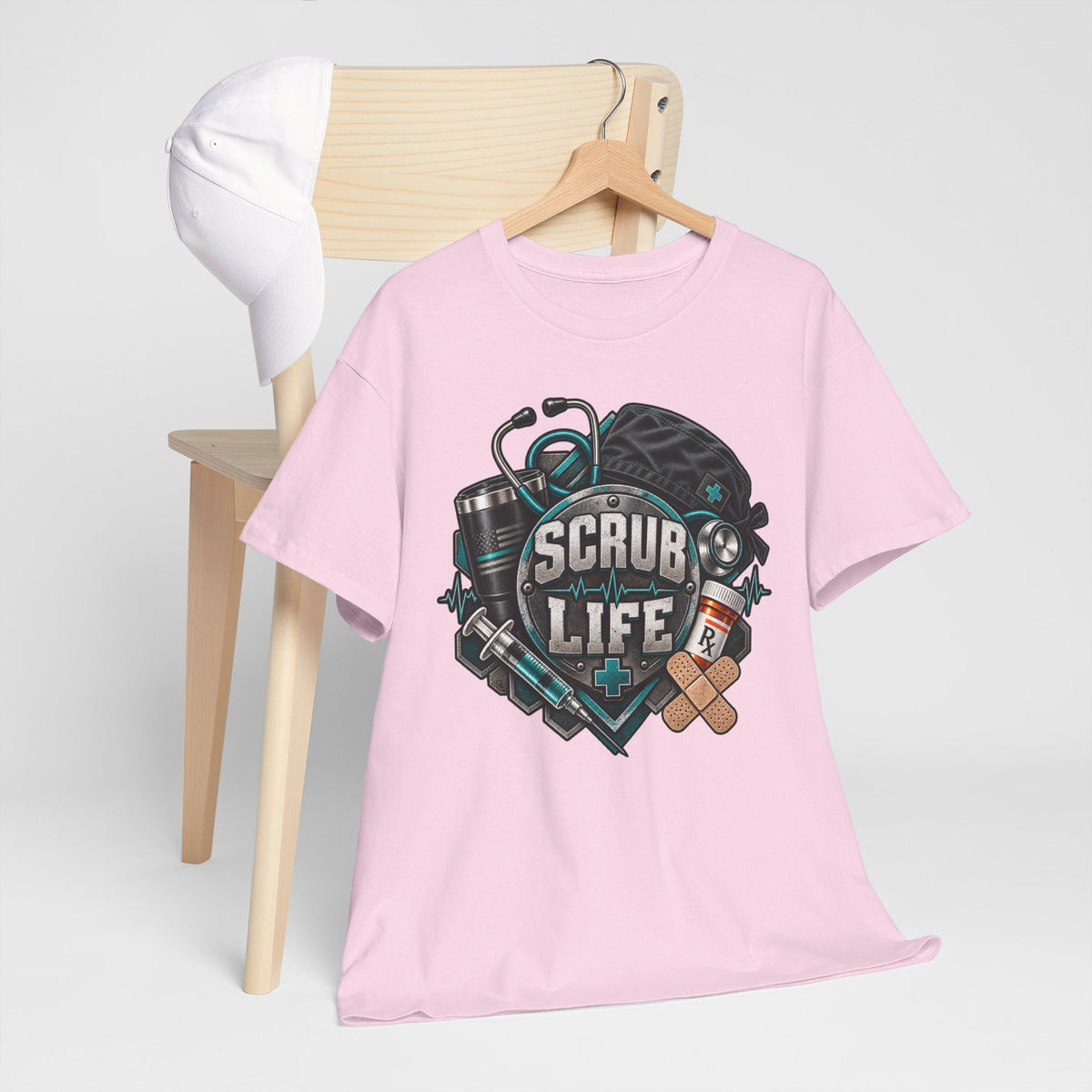 Scrub Life T-Shirt – Nurse & Healthcare Worker Graphic Tee