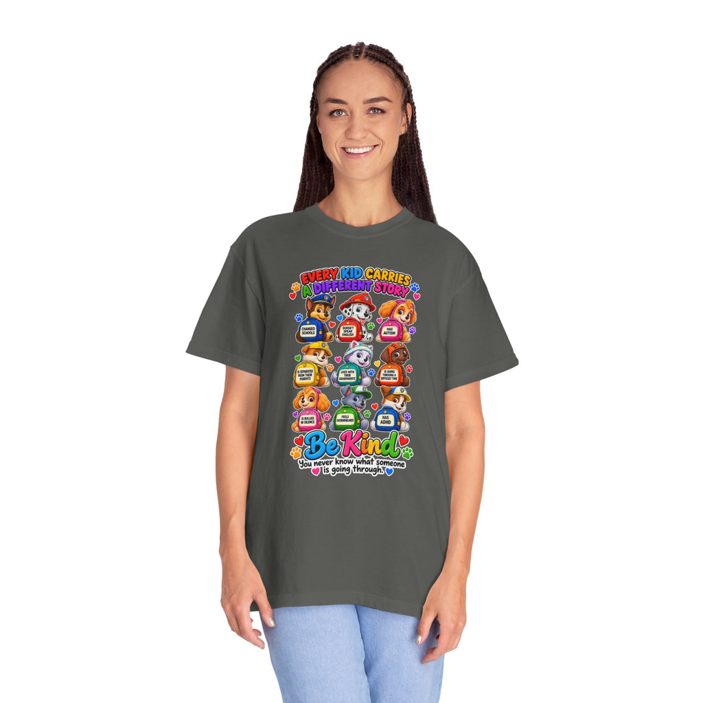 Be Kind Every Kid Carries Inspirational T-Shirt