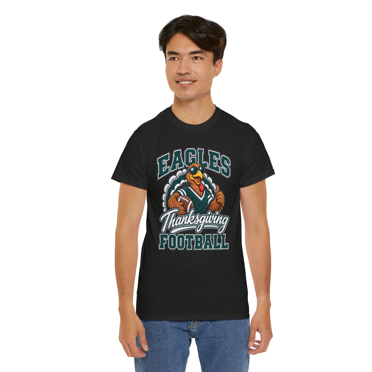 Eagles Thanksgiving Football Tee