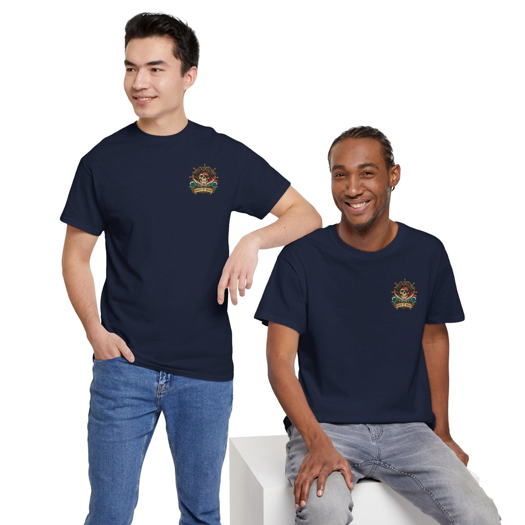 Pirate Skull Tee — "I Was a Pirate" Nautical Skull, Water • Alcohol • Booty • Boats Graphic T‑Shirt