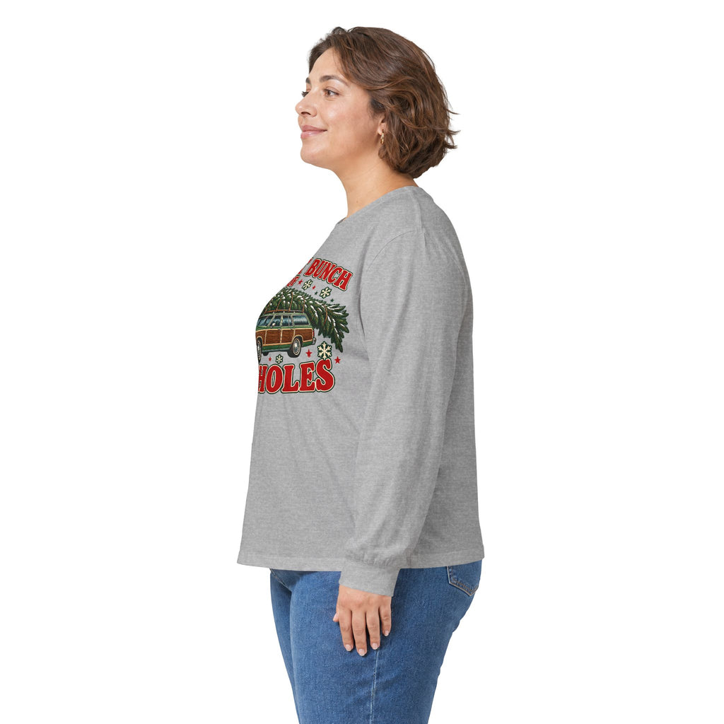 Jolliest Bunch of Assholes Christmas Long Sleeve Tee