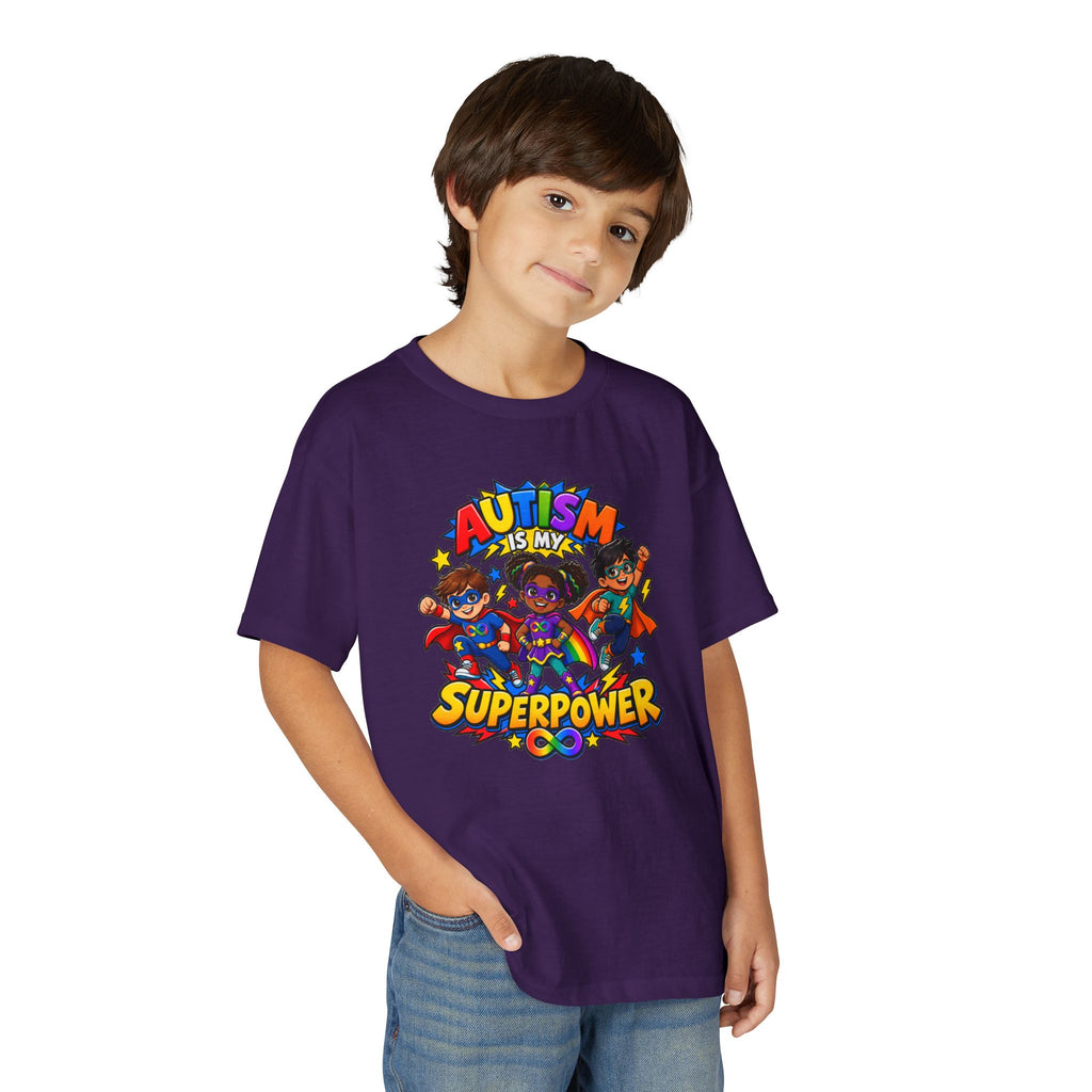 Autism Is My Superpower Youth T-Shirt