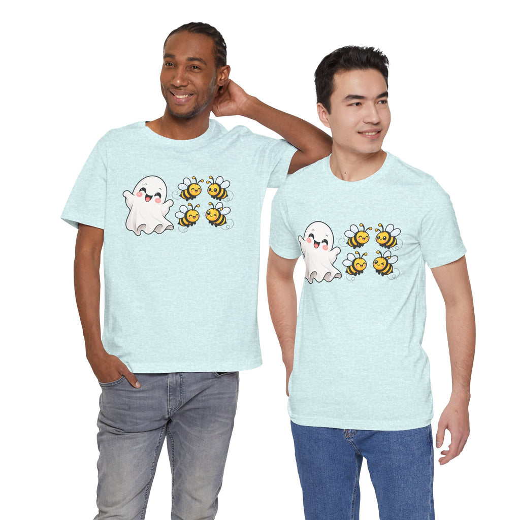 Boo & Bees Halloween Tee – Cute Ghost & Bee Shirt | Spooky Season Must-Have