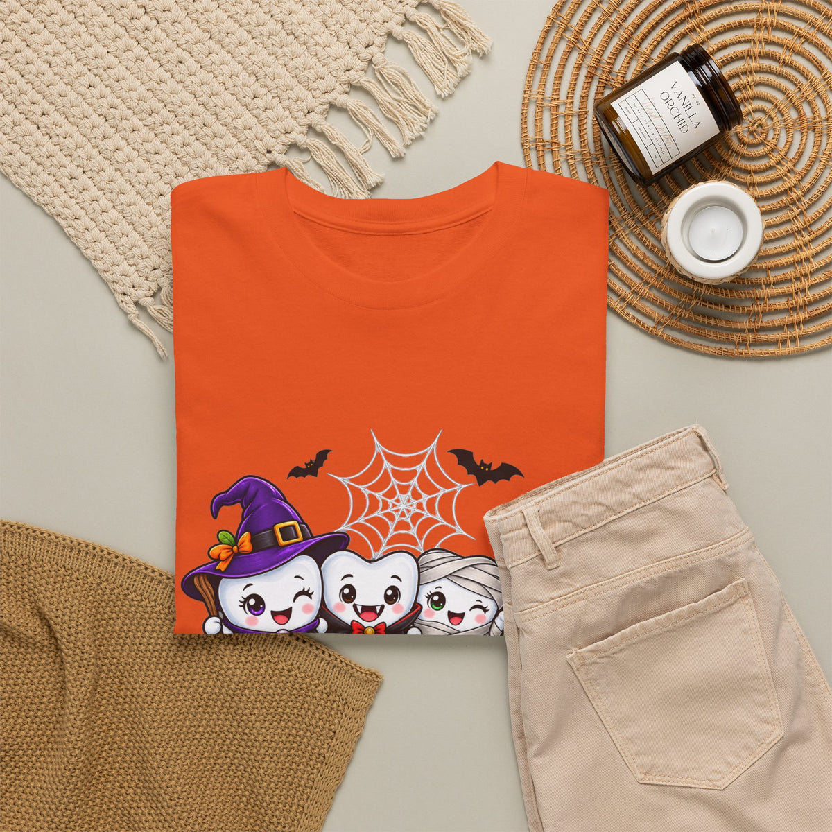 Halloween Teeth T-Shirt | Cute Dental Costume Graphic