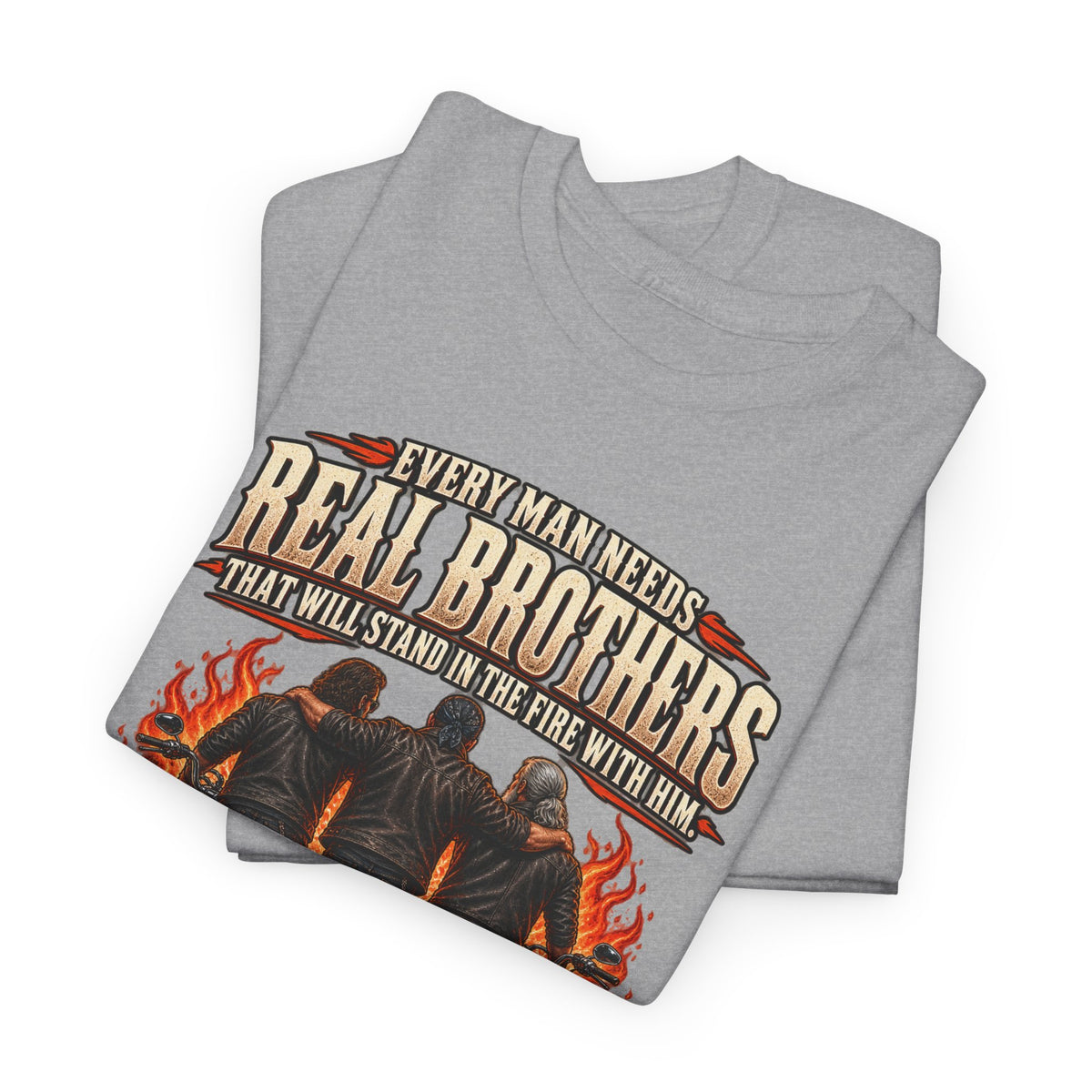Real Brothers Graphic T-Shirt – Brotherhood and Strength