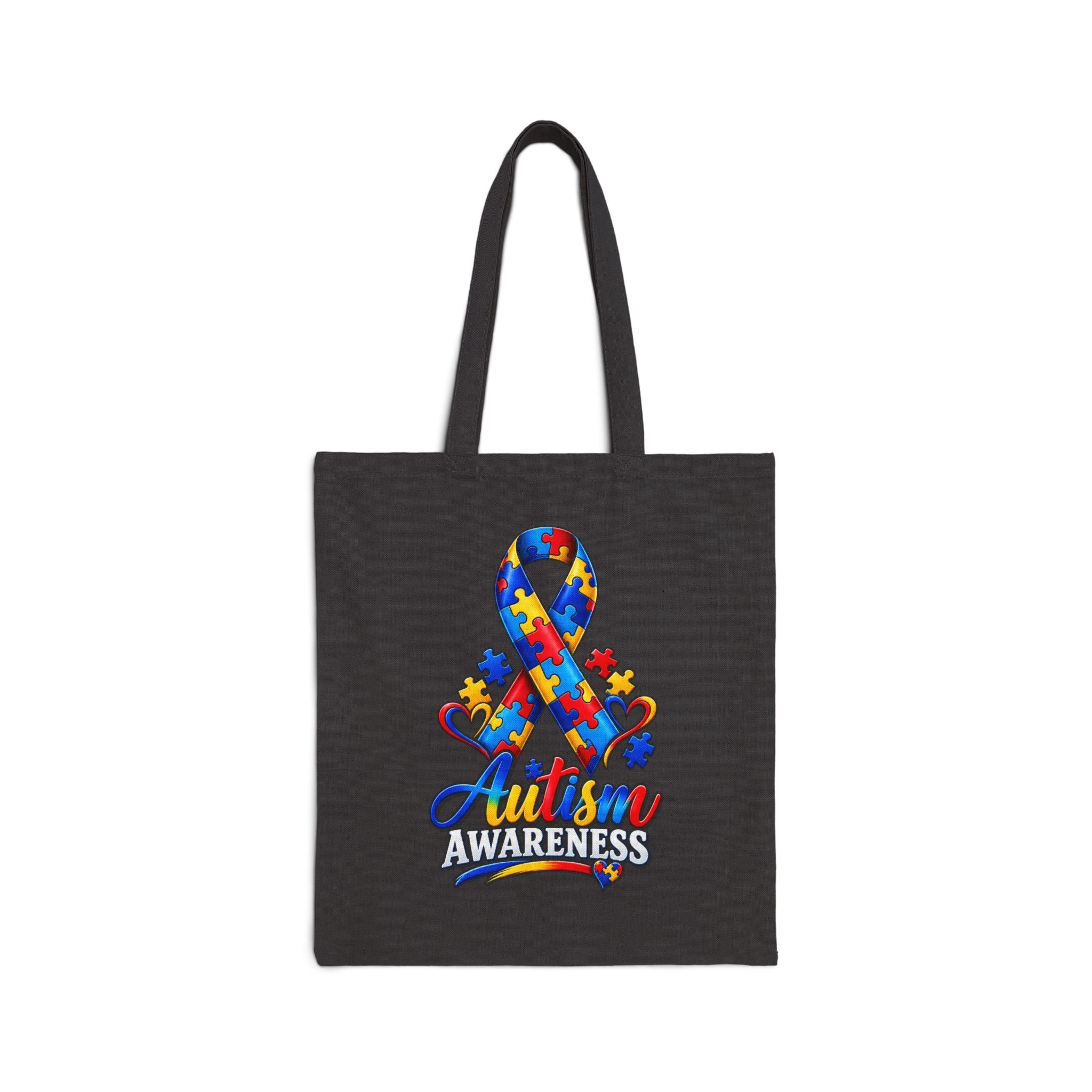Eco Canvas Tote — Colorful Floral Buddha Design
