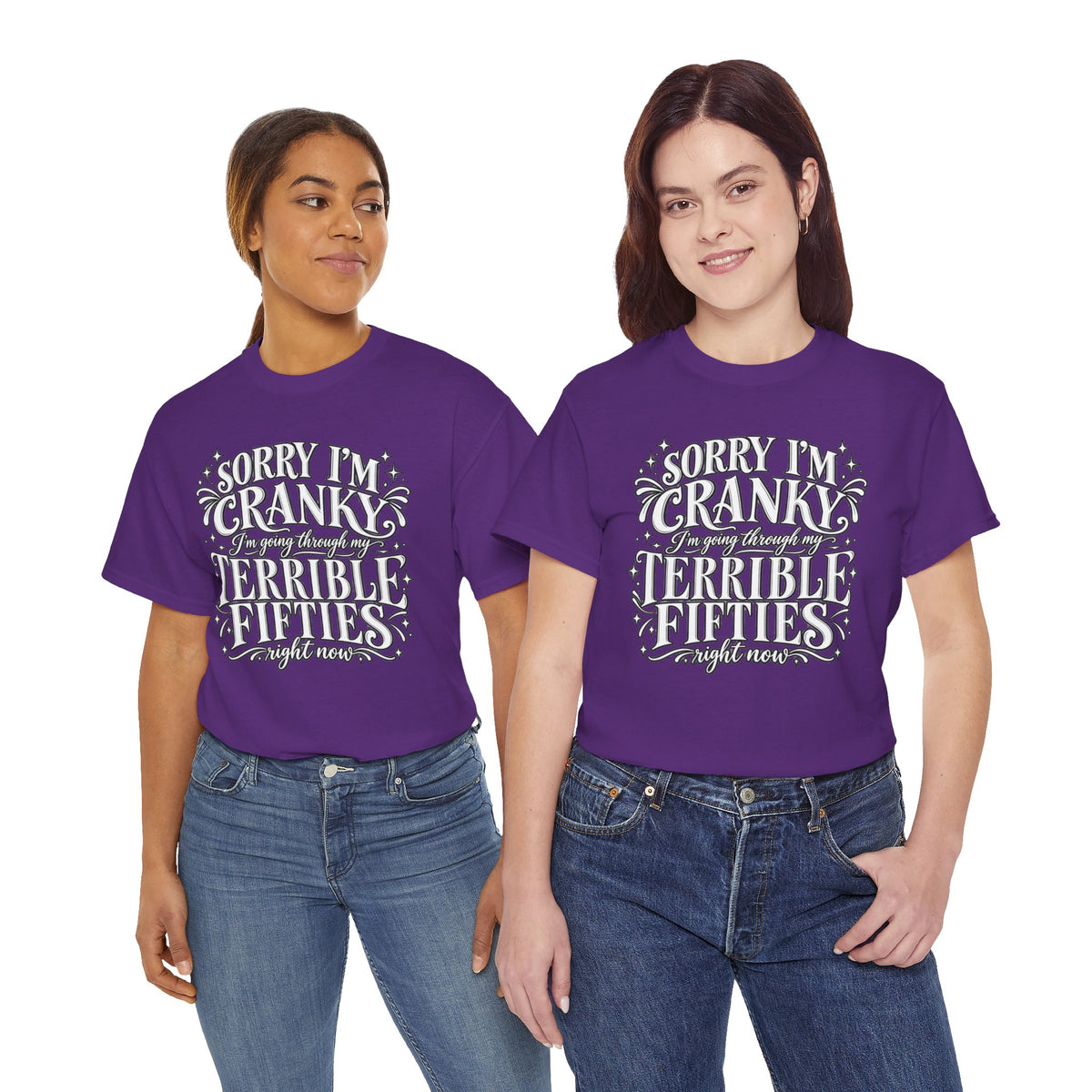 Sorry I'm Cranky—Terrible Fifties Funny Graphic Tee