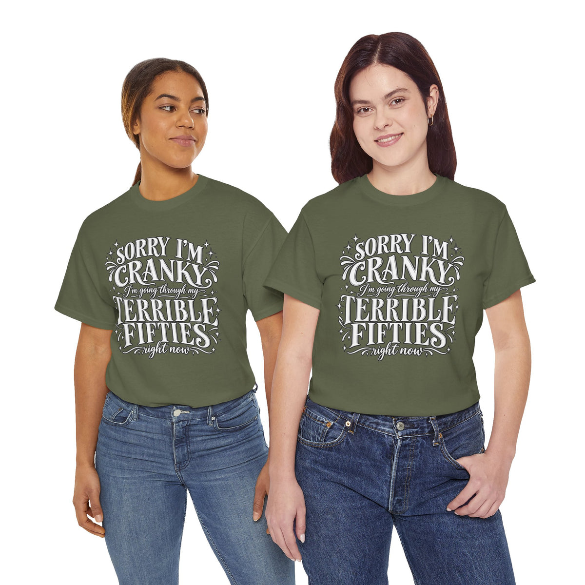 Sorry I'm Cranky—Terrible Fifties Funny Graphic Tee