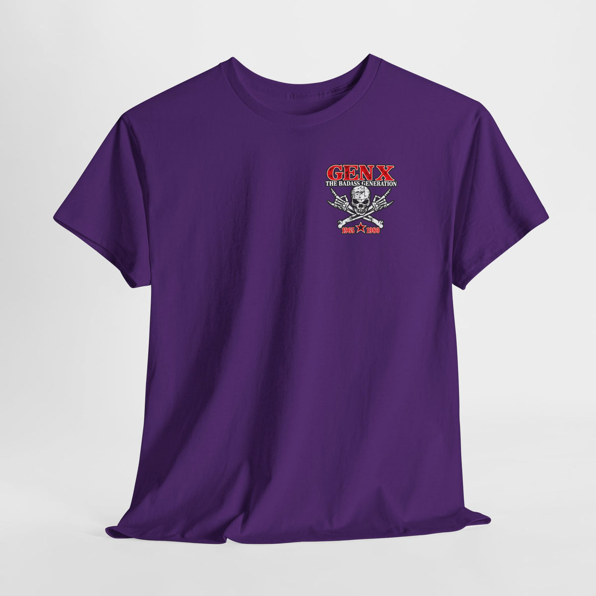 Gen X T‑Shirt — "The Badass Generation" Skull & Crossbones Retro Tee