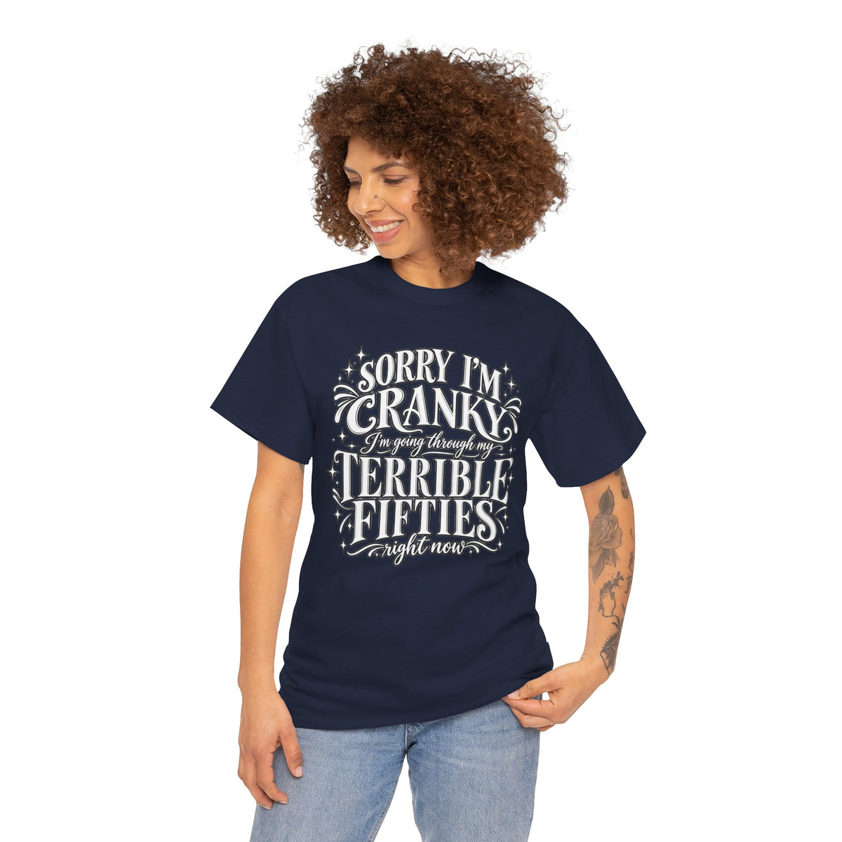 Sorry I'm Cranky—Terrible Fifties Funny Graphic Tee