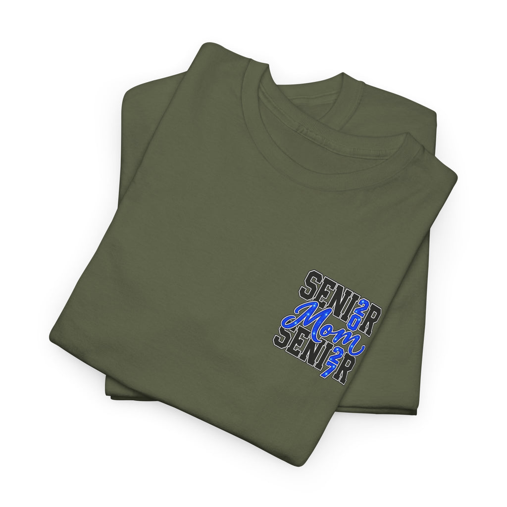 Senior Mom 2027 T-Shirt — Back Print Proud Senior Parent Tee