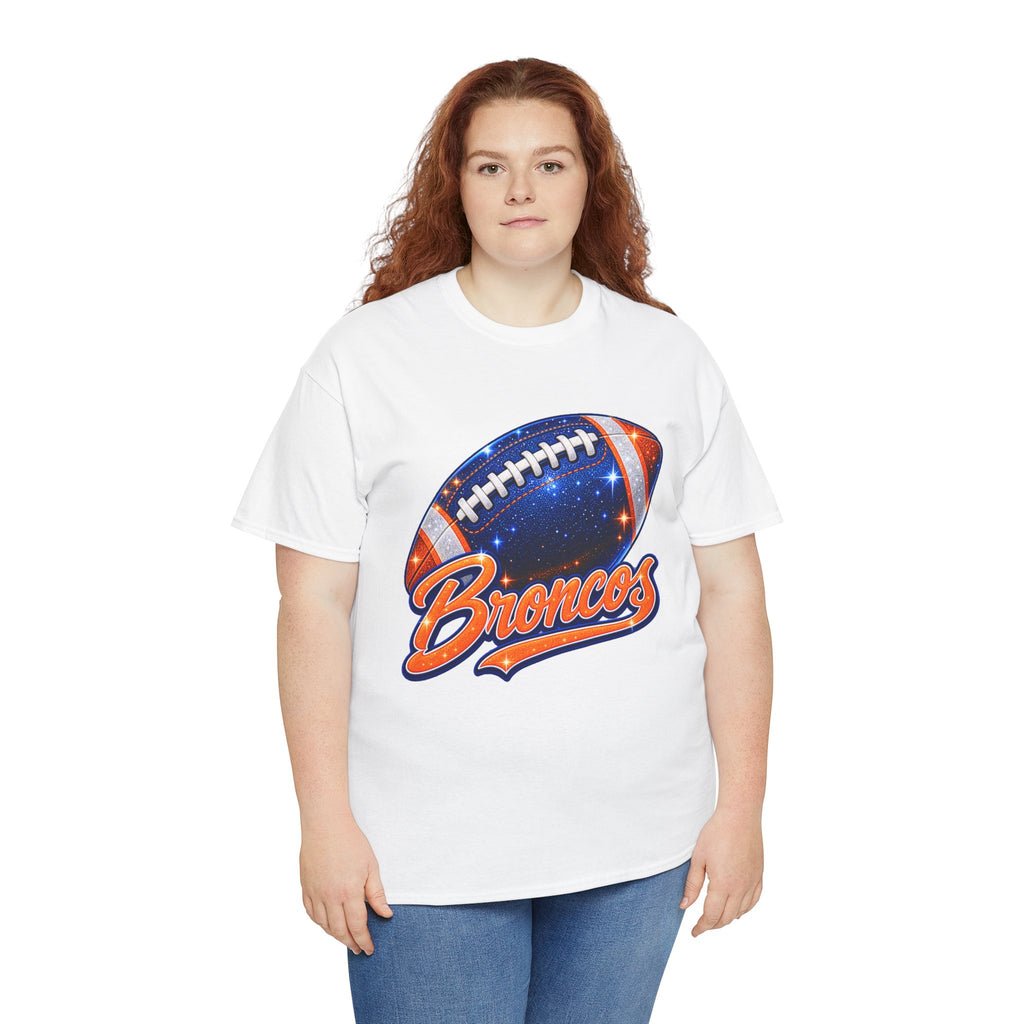 Broncos Football T-Shirt — Galaxy Football Graphic Tee