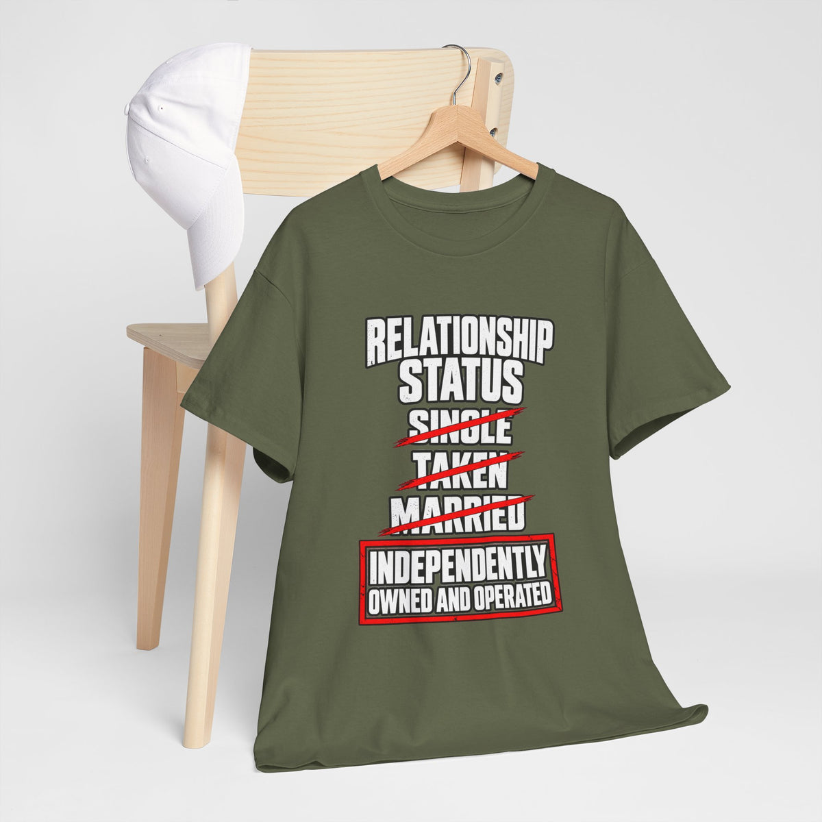 Independently Owned and Operated Relationship Status T-Shirt
