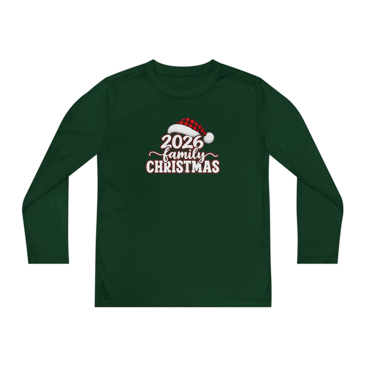 2026 Family Christmas Youth Long Sleeve Tee