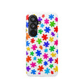 Autism Puzzle Pattern Magnetic Impact-Resistant Phone Case