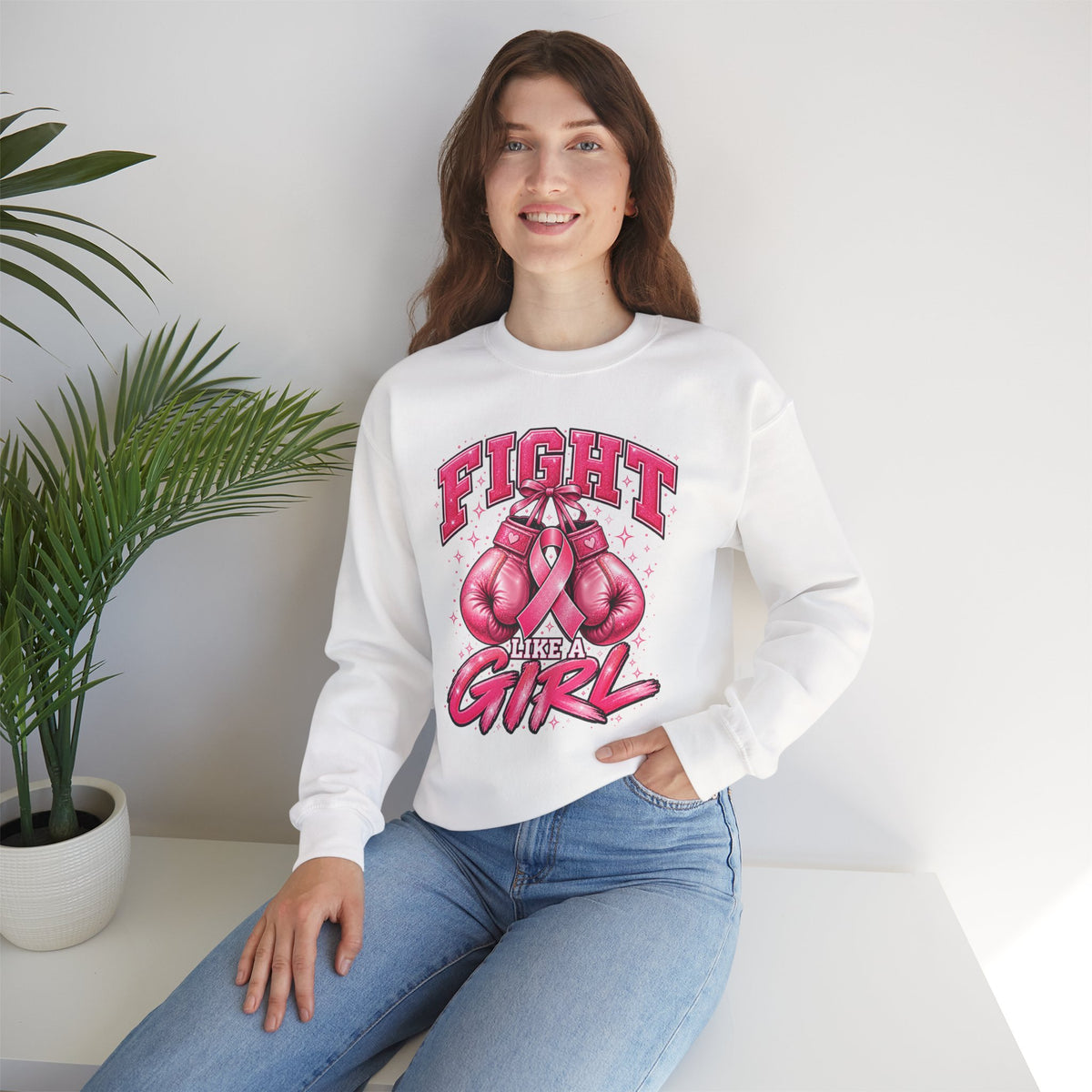 Fight Like a Girl Boxing Sweatshirt