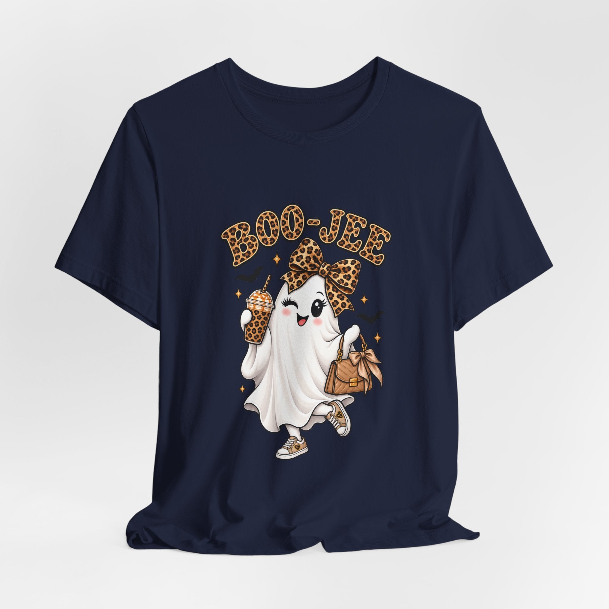 Boo-tiful Leopard Ghost Tee