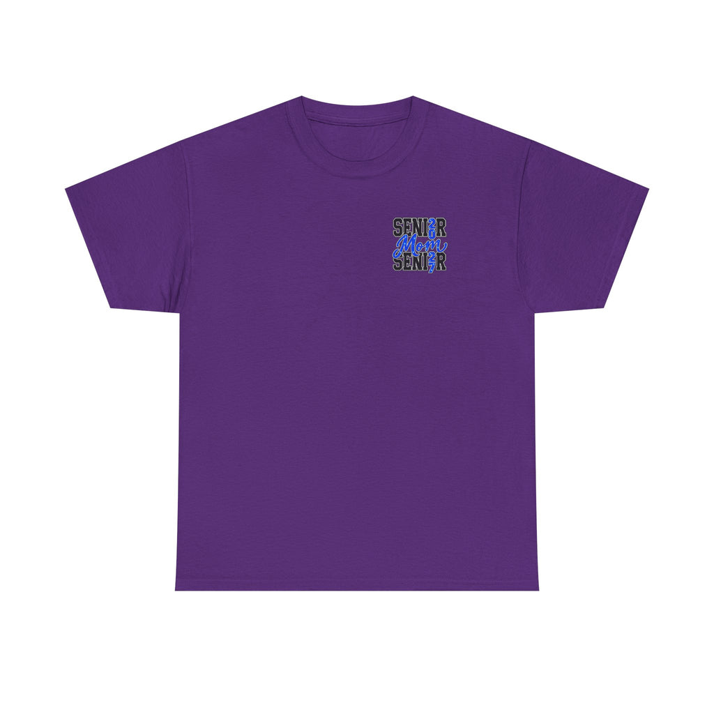 Senior Mom 2027 T-Shirt — Back Print Proud Senior Parent Tee