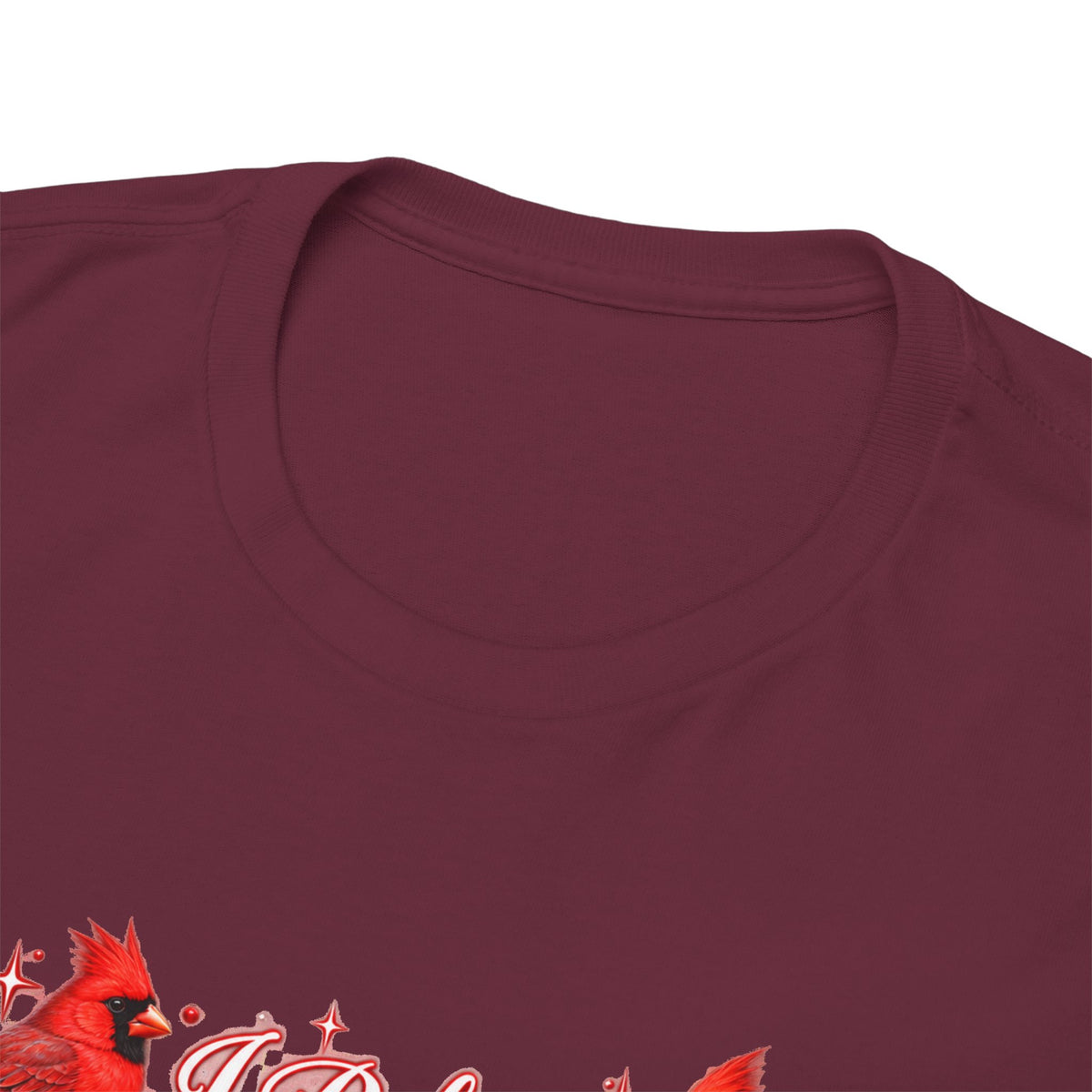 Angels from Heaven Cardinal Christmas T-Shirt