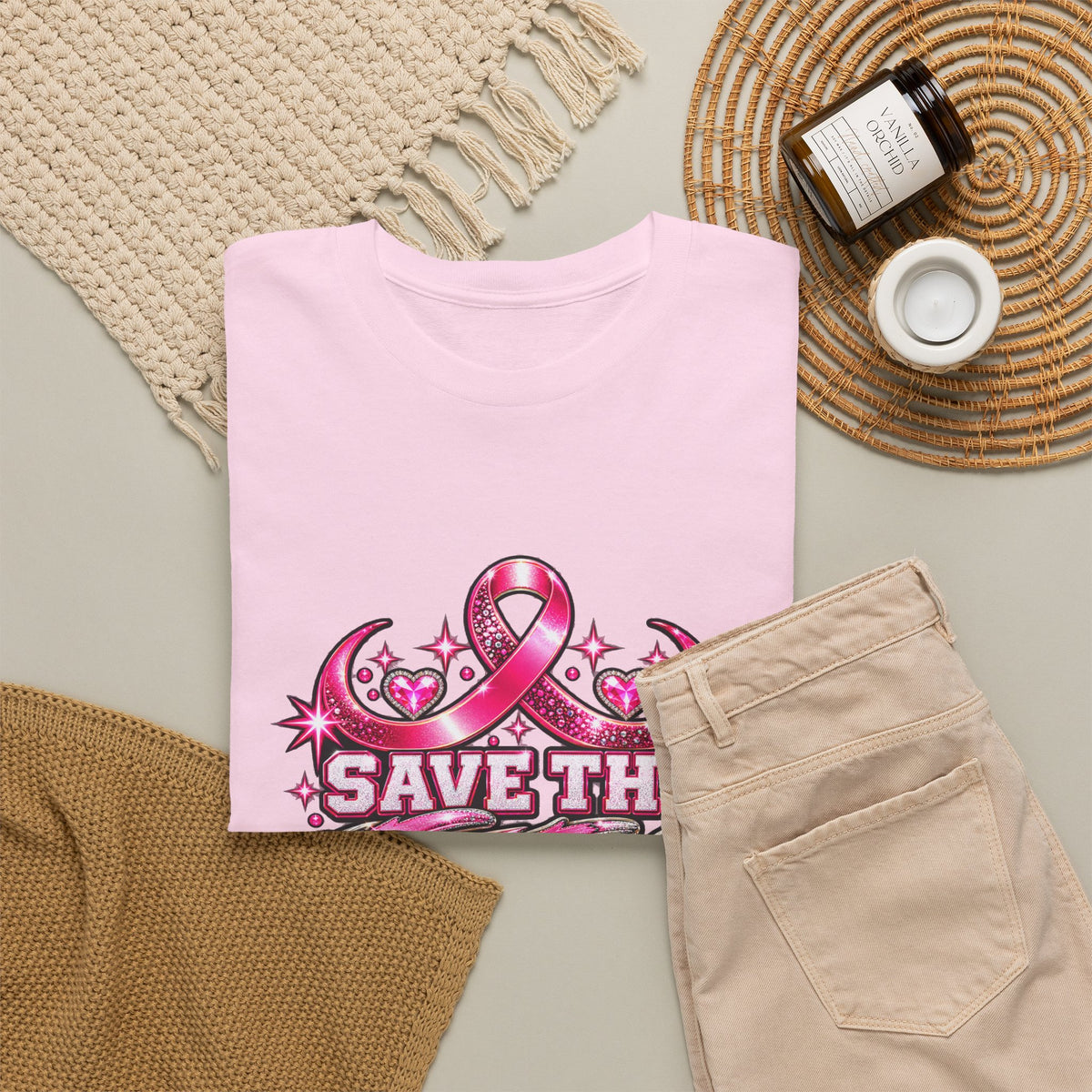 Save The Tatas Breast Cancer Awareness T-Shirt