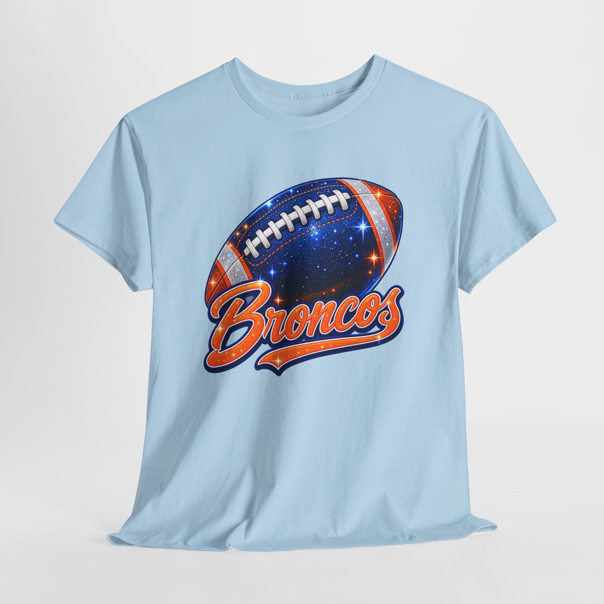 Broncos Football T-Shirt — Galaxy Football Graphic Tee