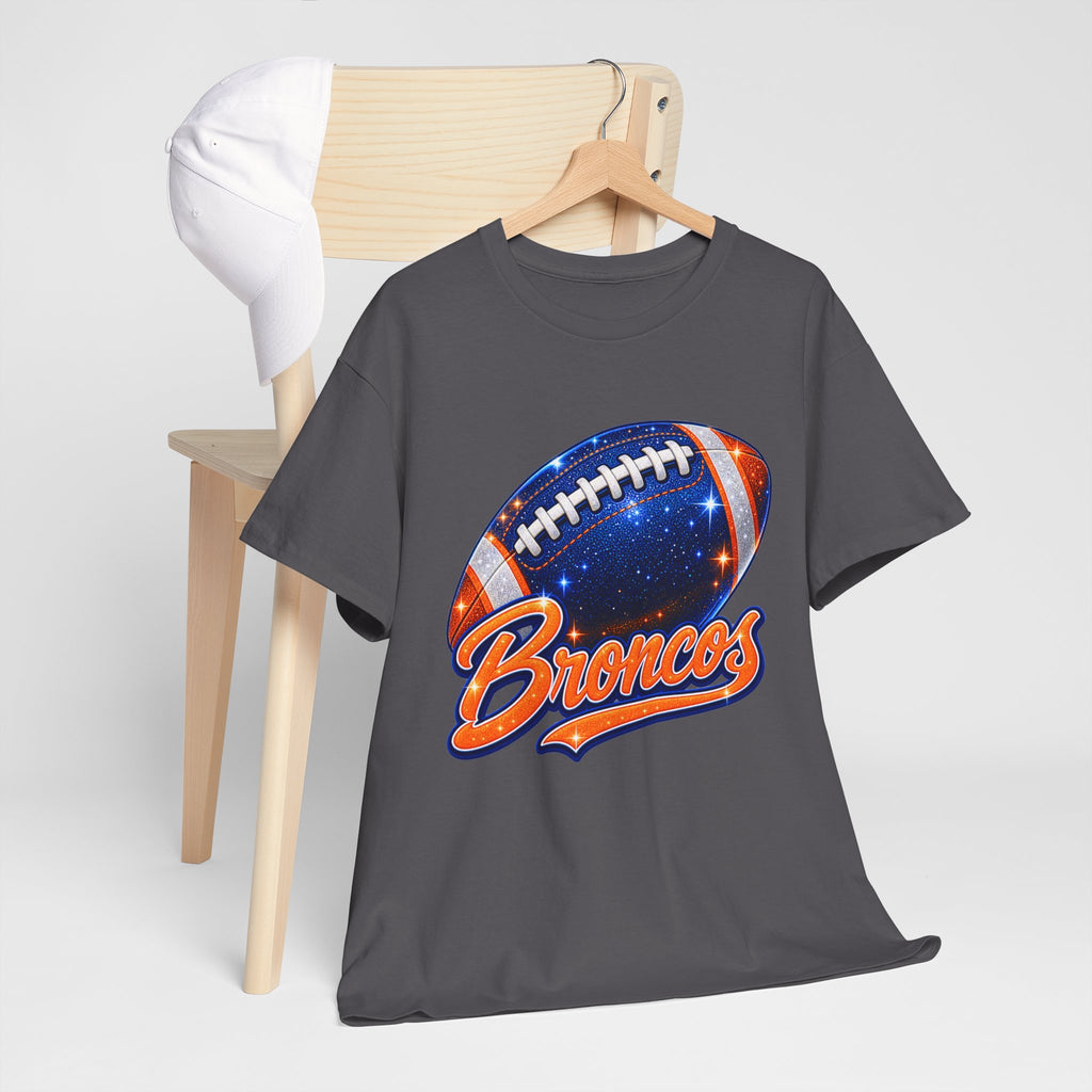 Broncos Football T-Shirt — Galaxy Football Graphic Tee