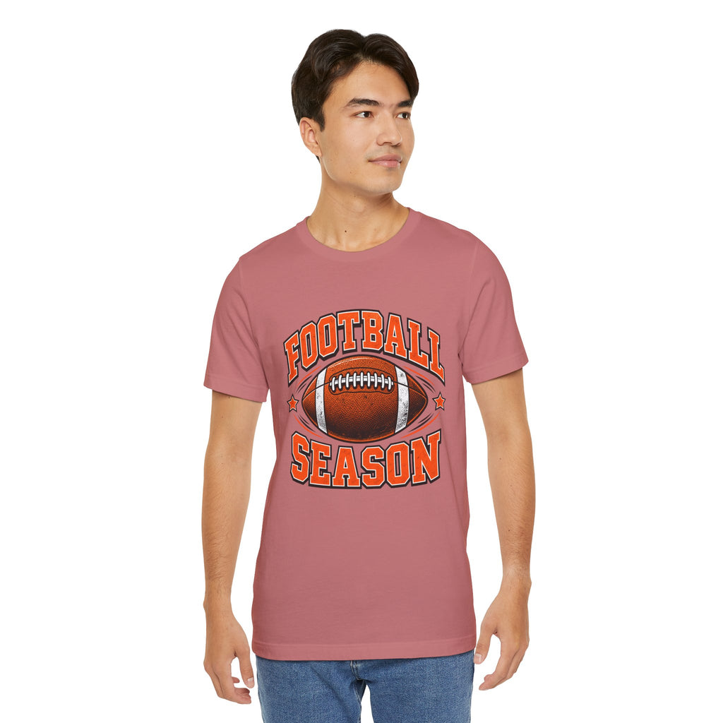 Football Season Tee – Vintage Football Graphic Shirt