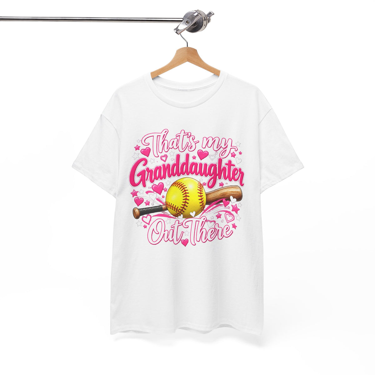 That’s My Granddaughter Out There Softball Grandma T-Shirt