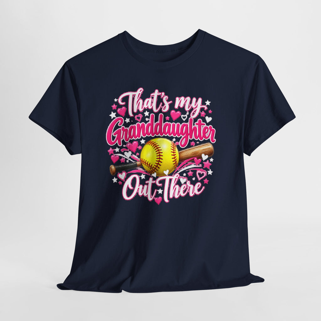 That’s My Granddaughter Out There Softball Grandma T-Shirt