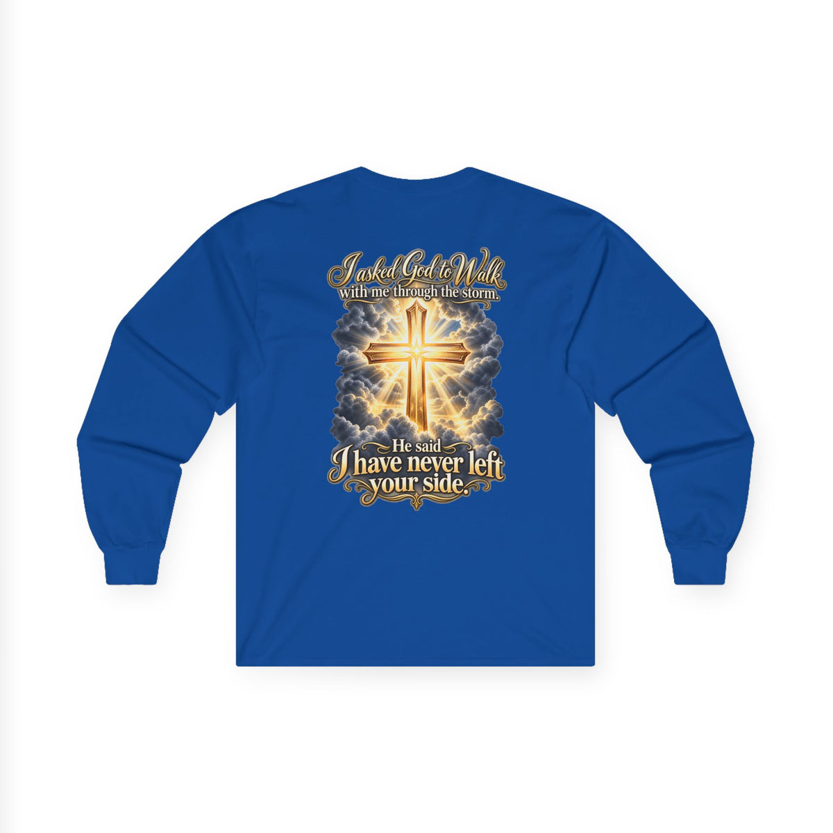 He Is Risen Christian Long Sleeve Tee