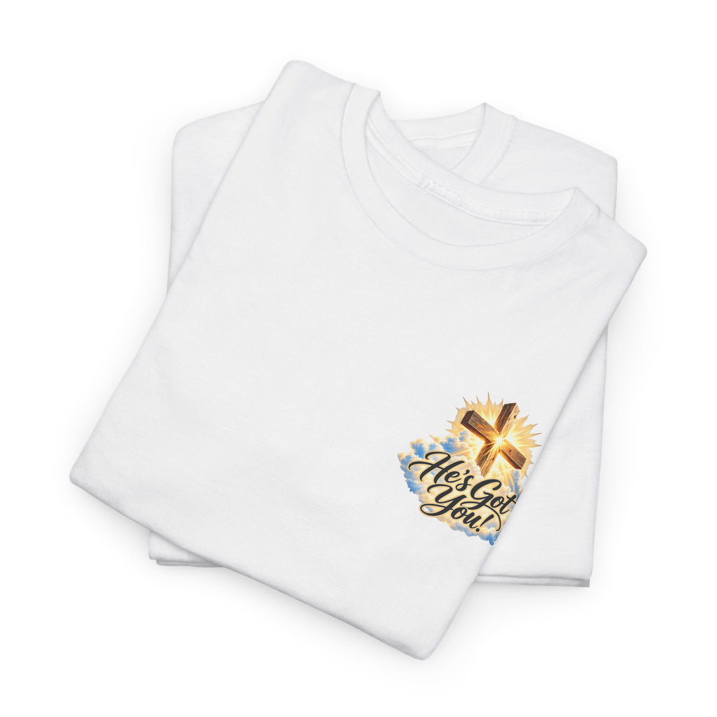 Don't Overthink It He's Got You Tee — Christian Cross Inspirational T‑Shirt