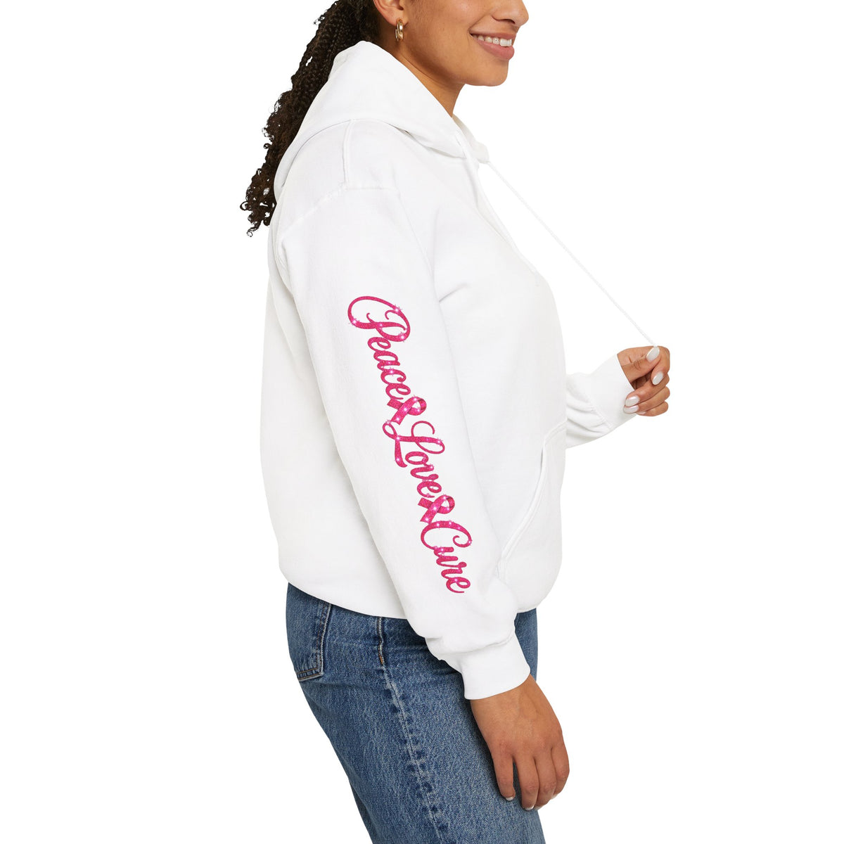 Pink Ribbon Breast Cancer Awareness Hoodie
