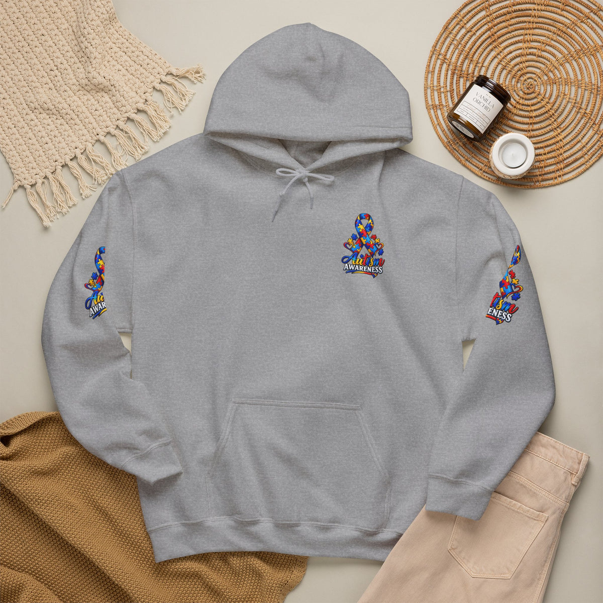 Autism Awareness Hoodie - Cozy Casual Pullover