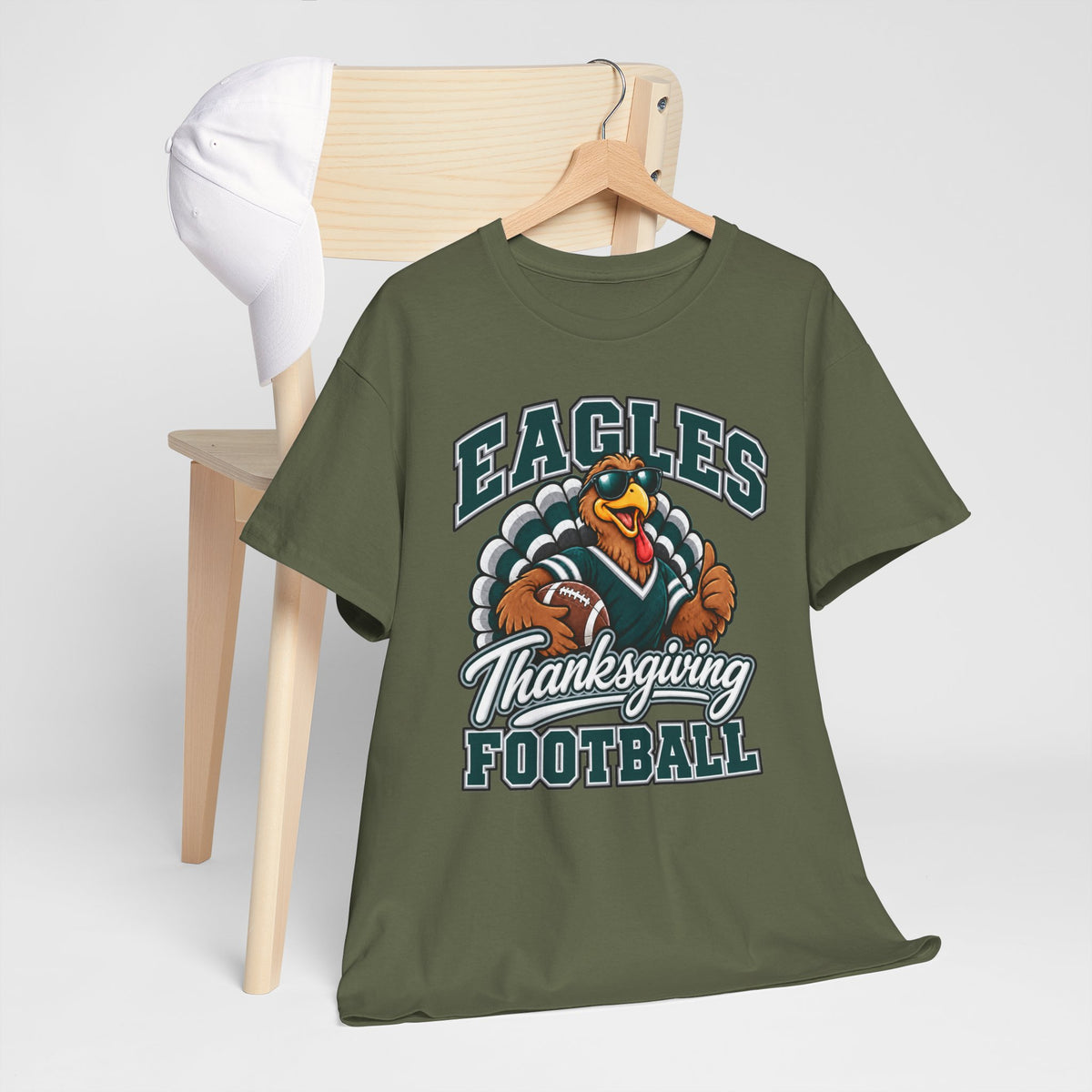 Eagles Thanksgiving Football Tee