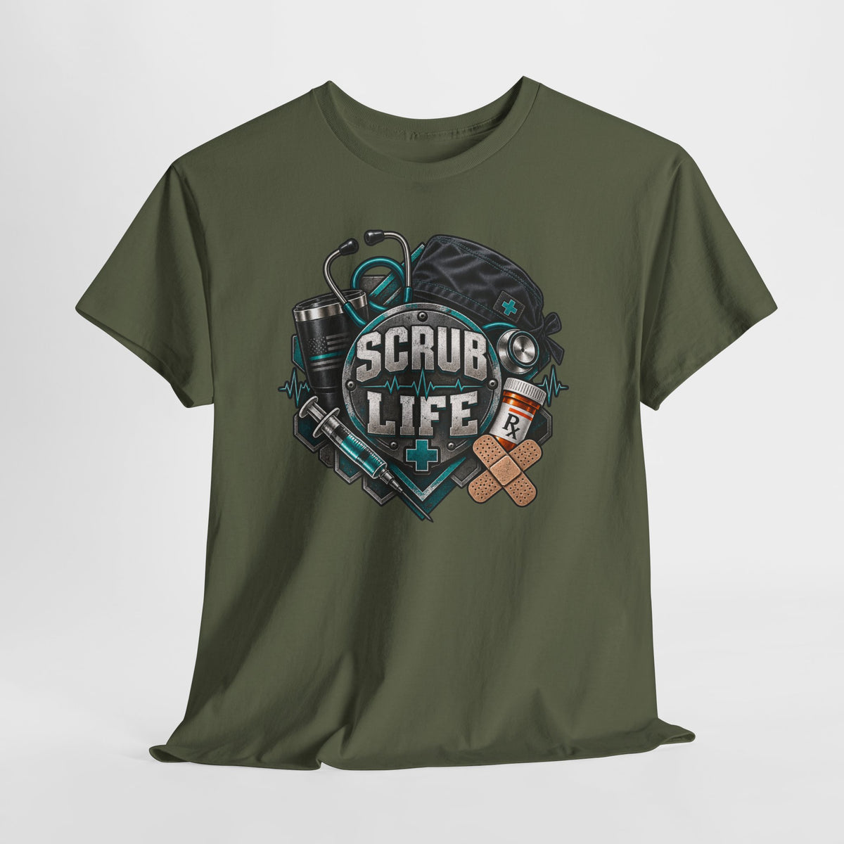 Scrub Life T-Shirt – Nurse & Healthcare Worker Graphic Tee